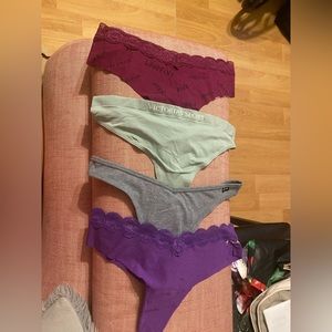 VS/Pink Seamless or No-Show Panty Pack (LARGE)